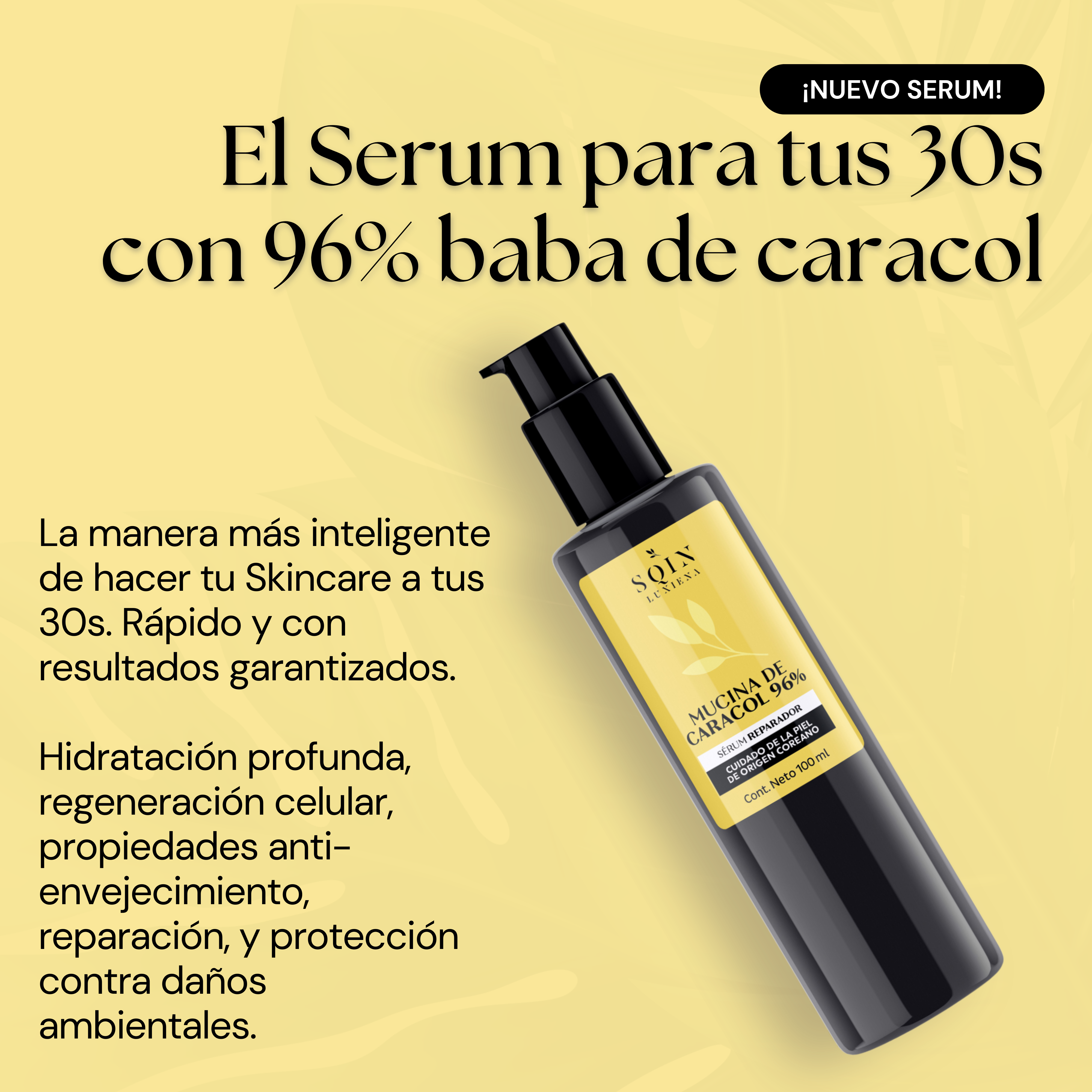 Serum Reparador de Baba de Caracol