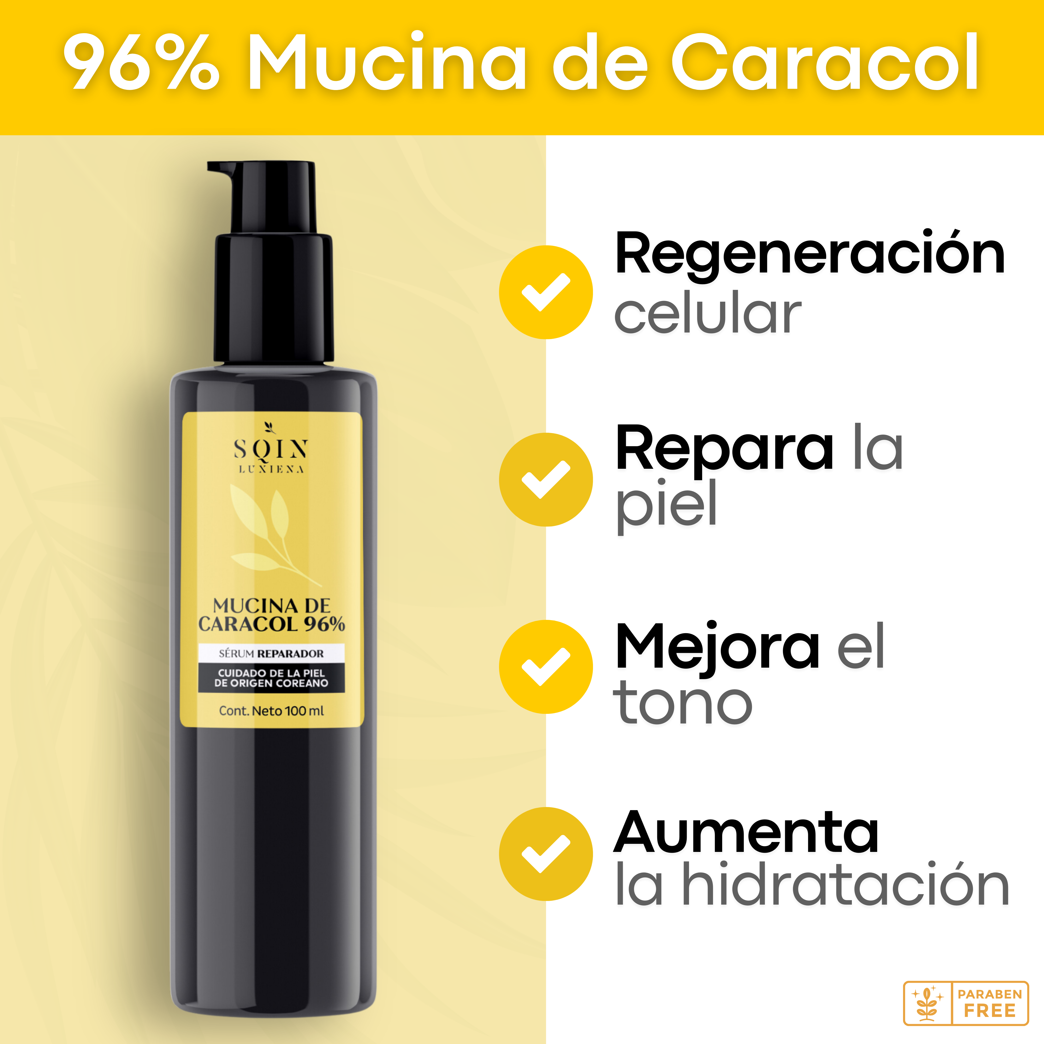 Serum Reparador de Baba de Caracol